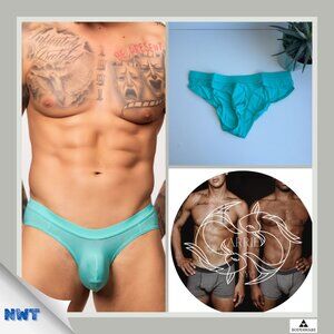 Body Aware - Glow Thrust Brief - Light Green (Size M)
